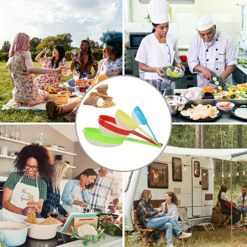 1 Set Fine Mesh Screen Set. Flour Sieve Filter Spoon with Handle. Sugar Sieve Fine Screen Tea Filter. Suitable for Powdered Sugar, Soybean Milk, Flour and Washed Rice. Necessary Baking Tools. Kitchen Filter Appliance.