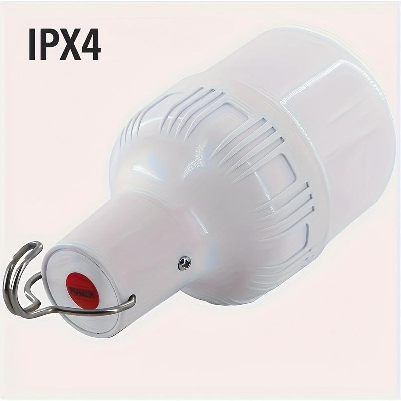 Camping Lantern, USB-Rechargeable Smart Lantern, LED Portable Lantern Night Light, High-Brightness Lighting, with Hook, for Emergency Use, Camping, Fishing, Garden, Street Vending