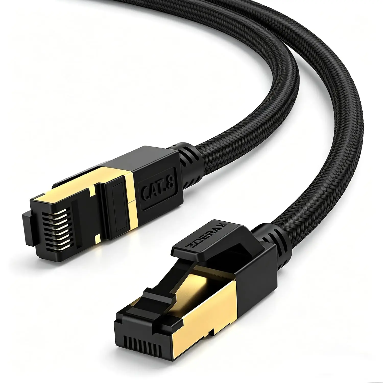 8 Ethernet  6FT, Nylon Braided
