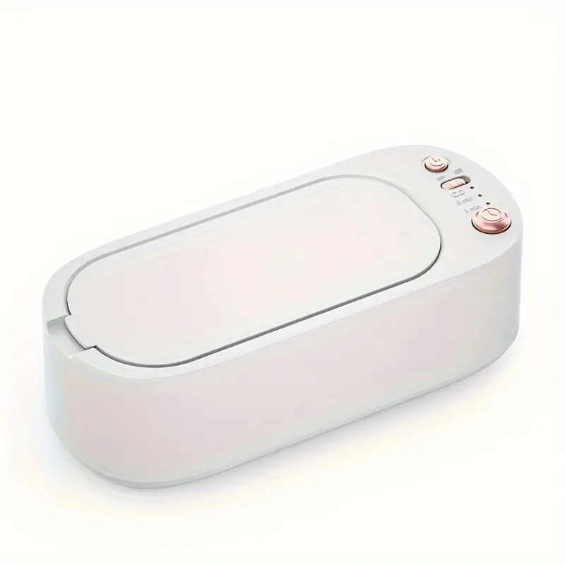 Compact USB Rechargeable High-Frequency Makeup Brush Cleaner – Portable Vibration Cleaning Machine for Jewelry, Glasses, Watches & Sunglasses, One-Touch Travel Case for Home