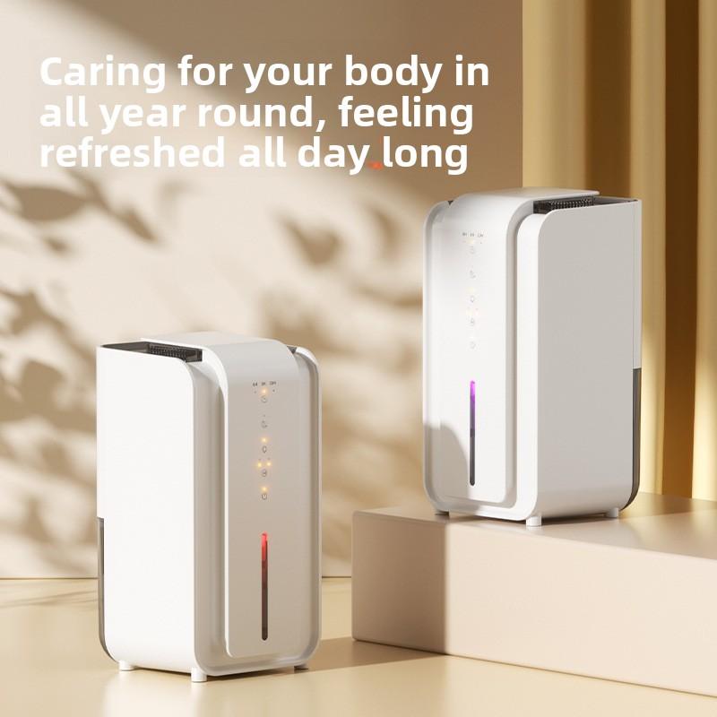 Touch Screen Silent Home Dehumidifier Negative Ion Air Purify Dryer for Bedroom Basement