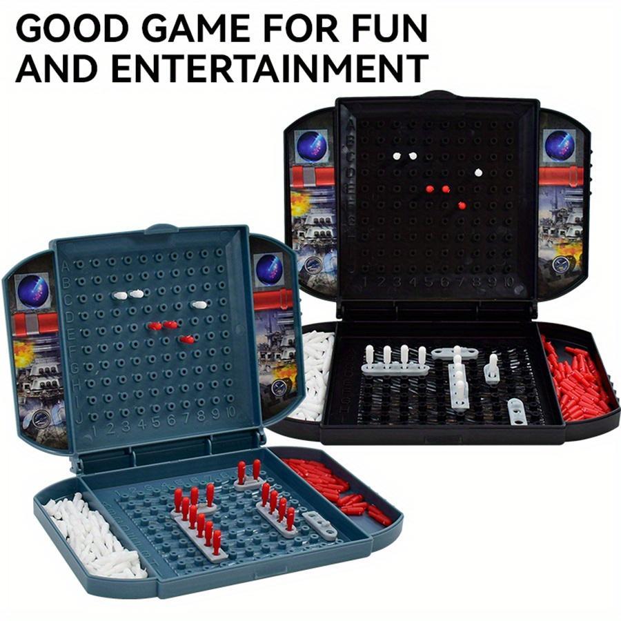 Two-Player Table Game Kid Interesting Black Warship Sea Ship Board Game Boys Toys, Educational Toy