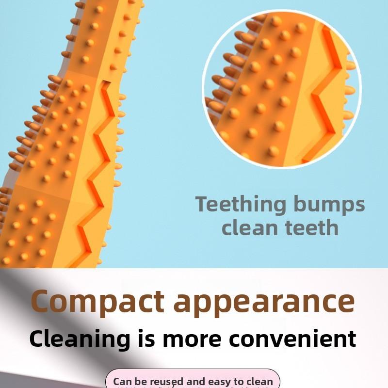 Pet Supplies Dog Chew Toy, Biting Cleaning Teeth Leakage Toy, Interactive Training Durable Pet Toothbrush Stick