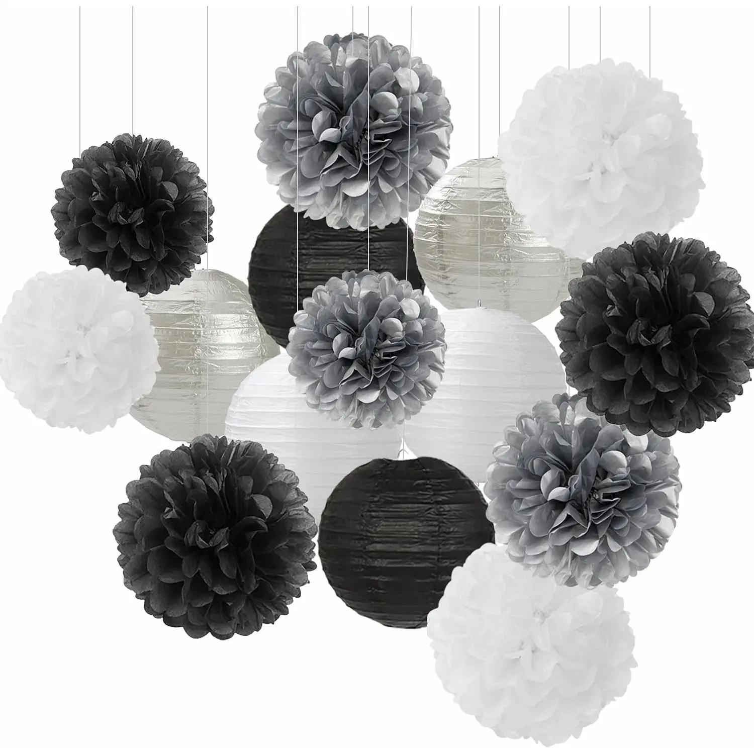 Black Silver White