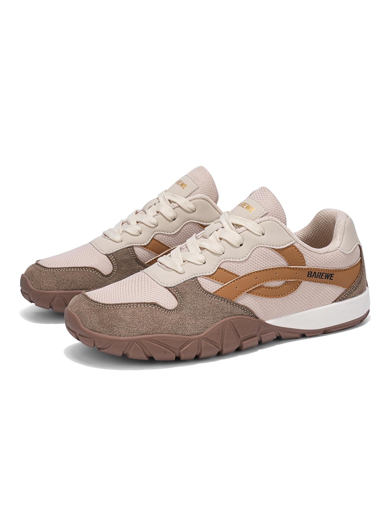 Barewe Wide Toe Box Sneakers for Men & Women, Zero Drop Barefoot Shoes, Lightweight Comfort for Daily Walking