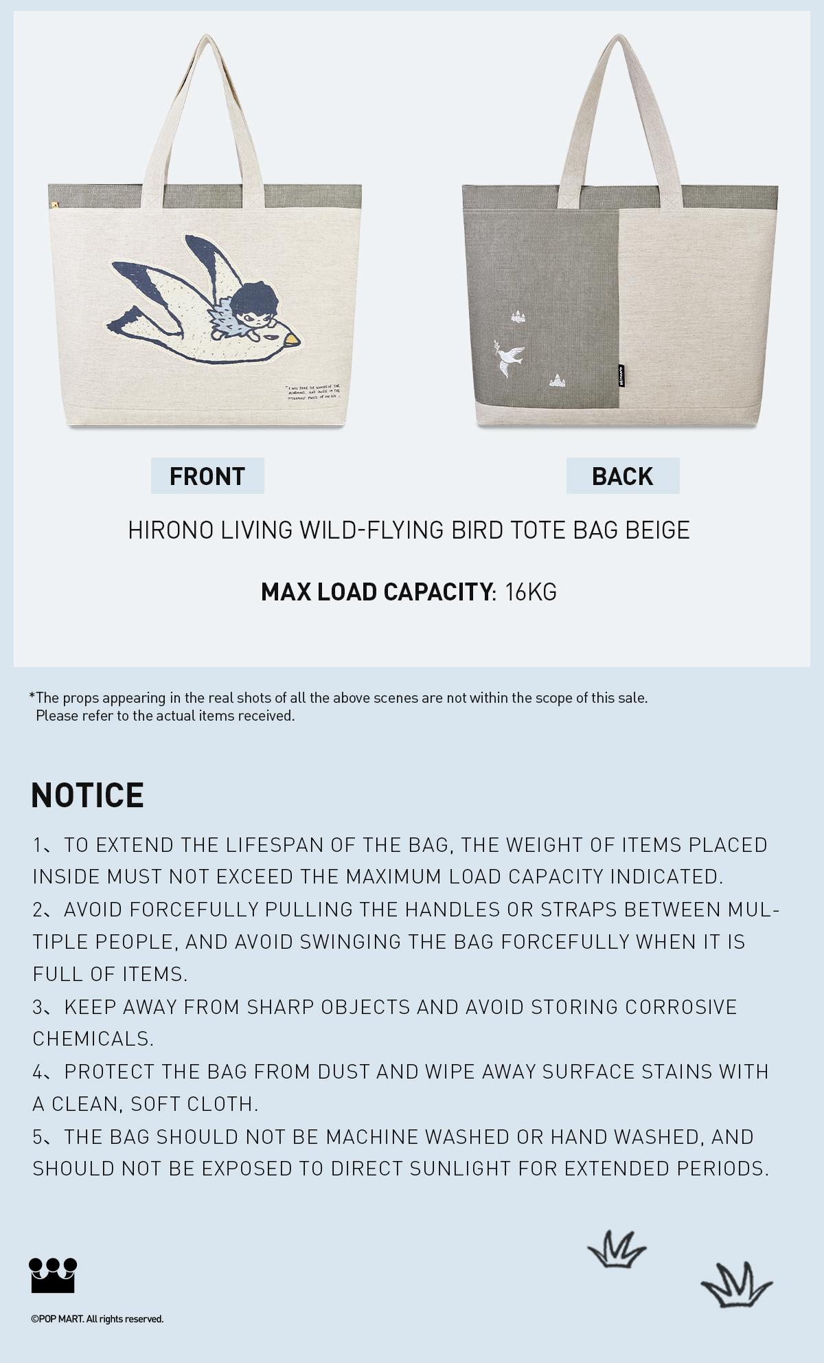 Hirono Living Wild-Tote Bag - TikTok Shop