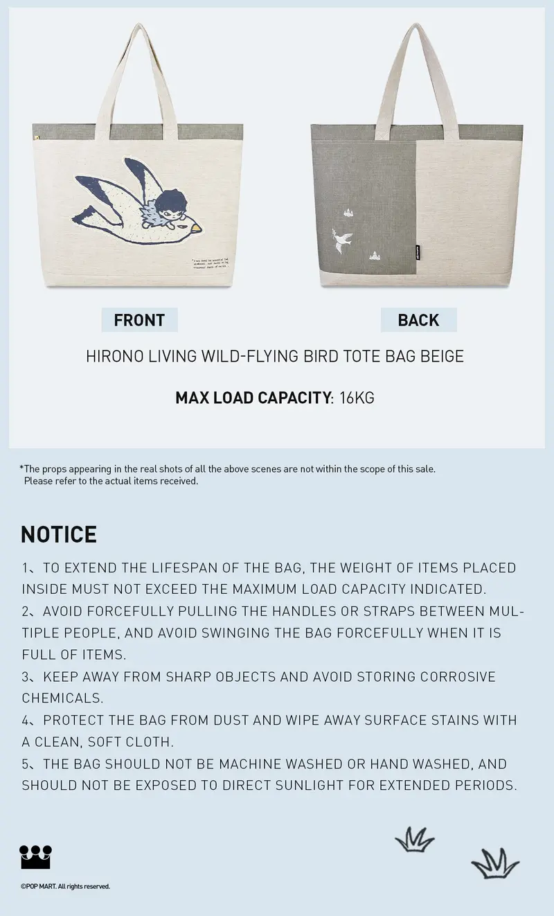 Hirono Living Wild-Tote Bag - TikTok Shop