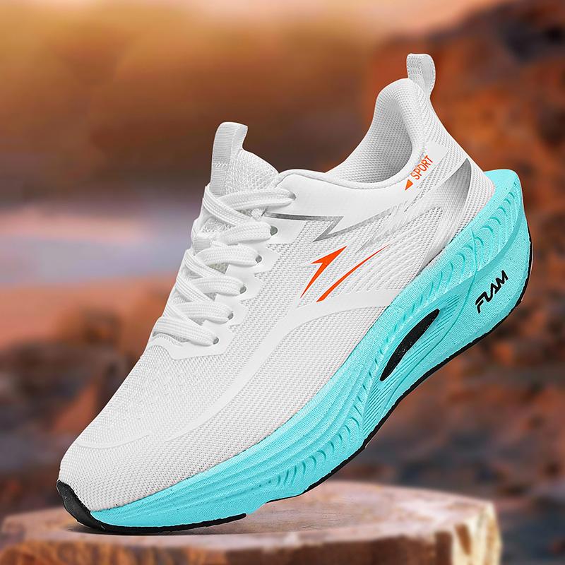 Unisex Spring New Casual Athletic Workout Sneakers Summershoes Comfortable Soft Lightweight Running Thick Sole, Ideal for Men Indoor Gymshoes Outdoor Running Size 36-45