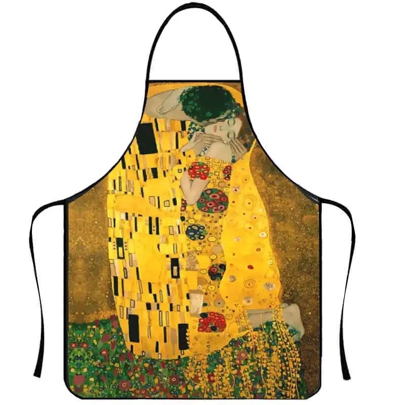 Waterproof Apron for BBQ Father's Day Party Workwear Stain Resistant Cooking Kitchen Aprons