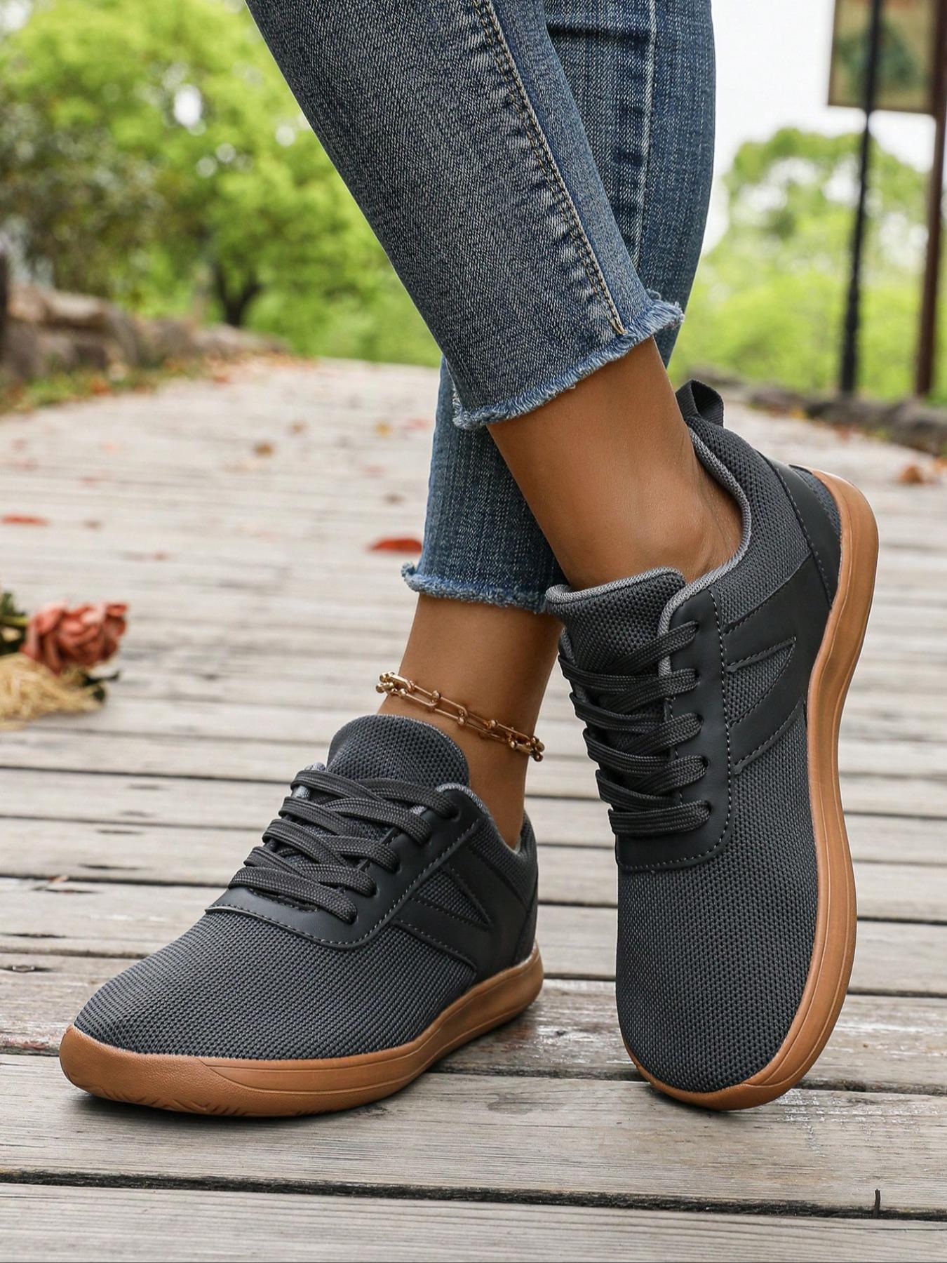 Women's Barefoot Sports Shoes, Wide Width, Light Color Design, Outdoor Long Walks, Walking and Tennis, Casual Tennis Shoes, Sport Style