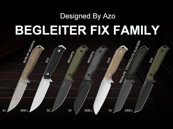 Kizer Begleiter Fix 3V Camping & Hiking EDC Knife 1045 steak  knife camping  knives dailycarry  tool Compact Folding Grip Knife fixed  blade  knife