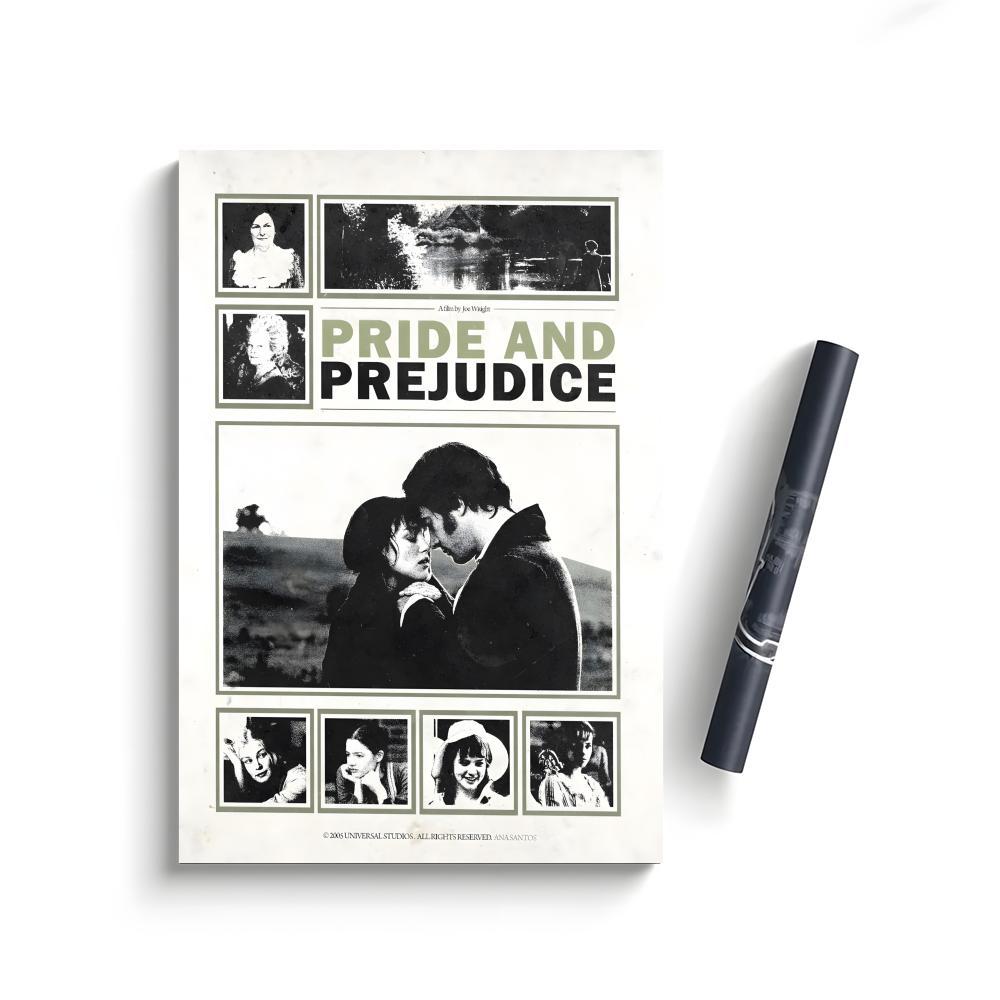 P-Pride And P-PrejudicTV Movie Poster Bedroom Home Decor Art Poster Perfect Gift for Family and Friends
