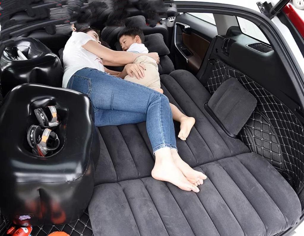 Car Back Seat Inflatable SUV Air Mattresswith Pillow for Outdoor Travel, UniversaMattress for Sleeping in SUV, CampingTent & Hiking Equipment, Car Mattressfor Truck SUV,Solocamping, Bikepacking、、tdoor picnic mat、camping mat、 portable bed