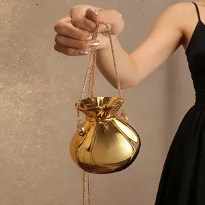 2026 New Arrival Luxury Acrylic Evening Clutch Purse - Unique Purses with Premium Shiny Polished Finish, Elegant Handheld Fortune Money Pouch for Banquet, Formal Special Occasions