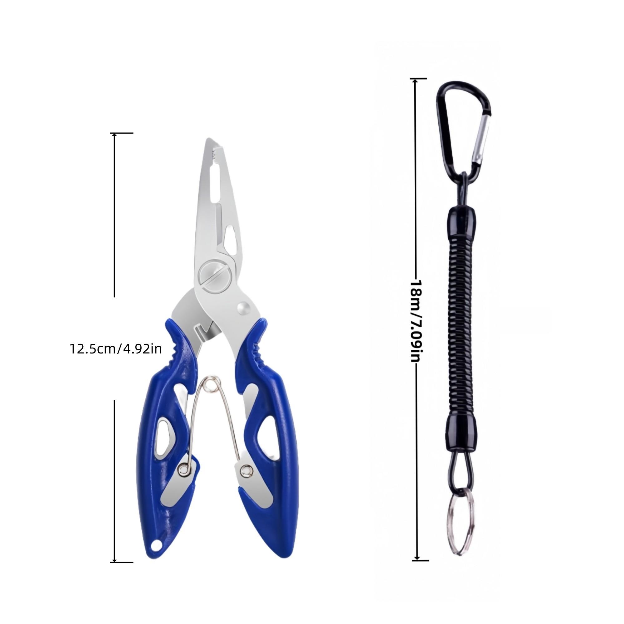 Multi-Functional Fishing Pliers Hook Remover, 4.9 Inch Fish Gripper Tool, Durable Fishing Gear Accessory, Essential Angling Equipment