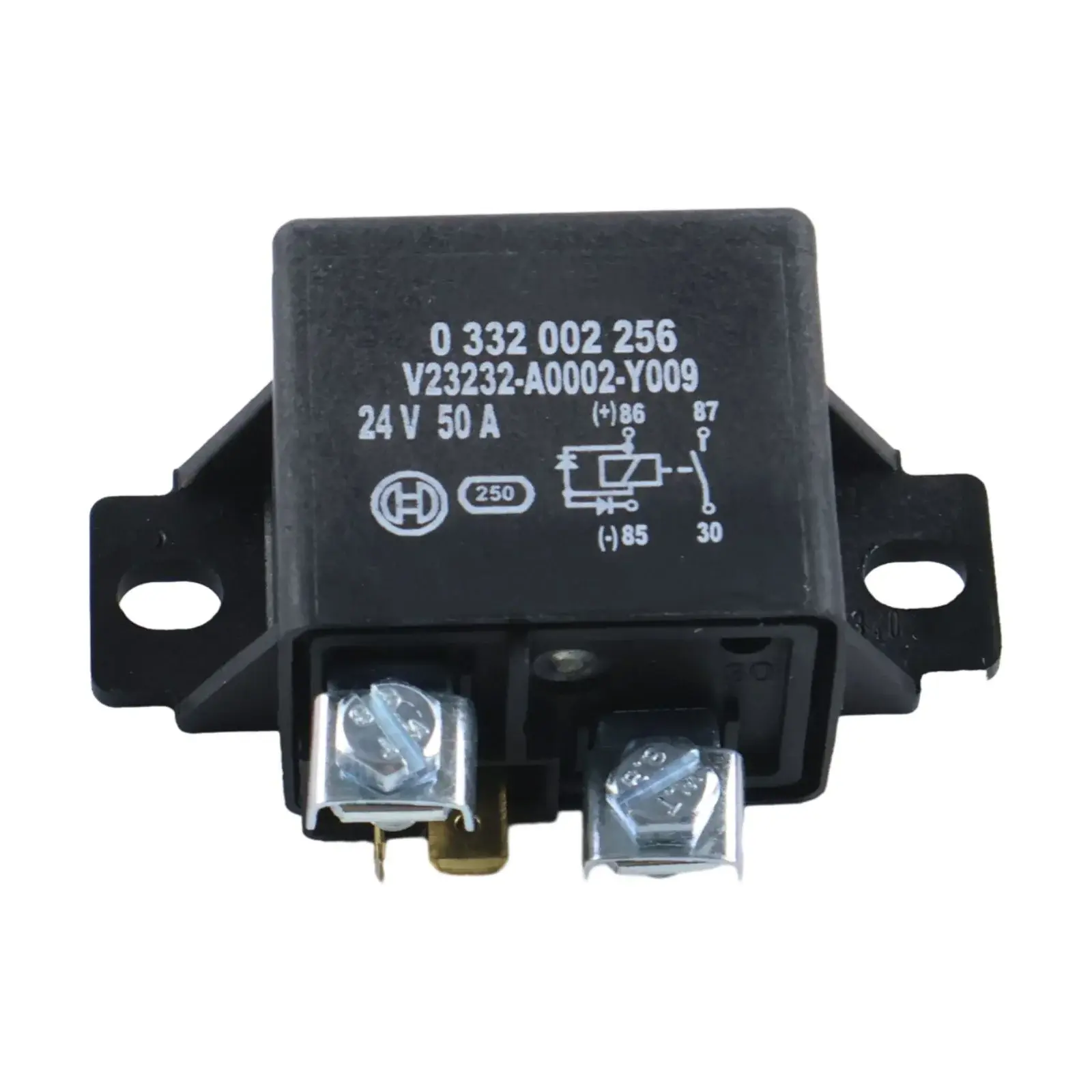 FridayParts 24V 50A 4-Pin Main Current Relay VOE14216052 for Volvo Excavator EC130 EC130C EC150 EC150C EC230B EW130 EW130C EW150 EW150C EW230B