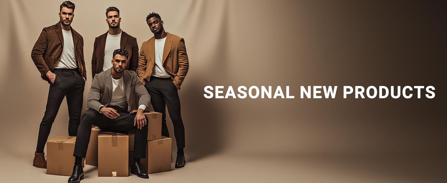 GINGTTO Mens Dress Pants Slim Fit Stretch Formal Pants for Men