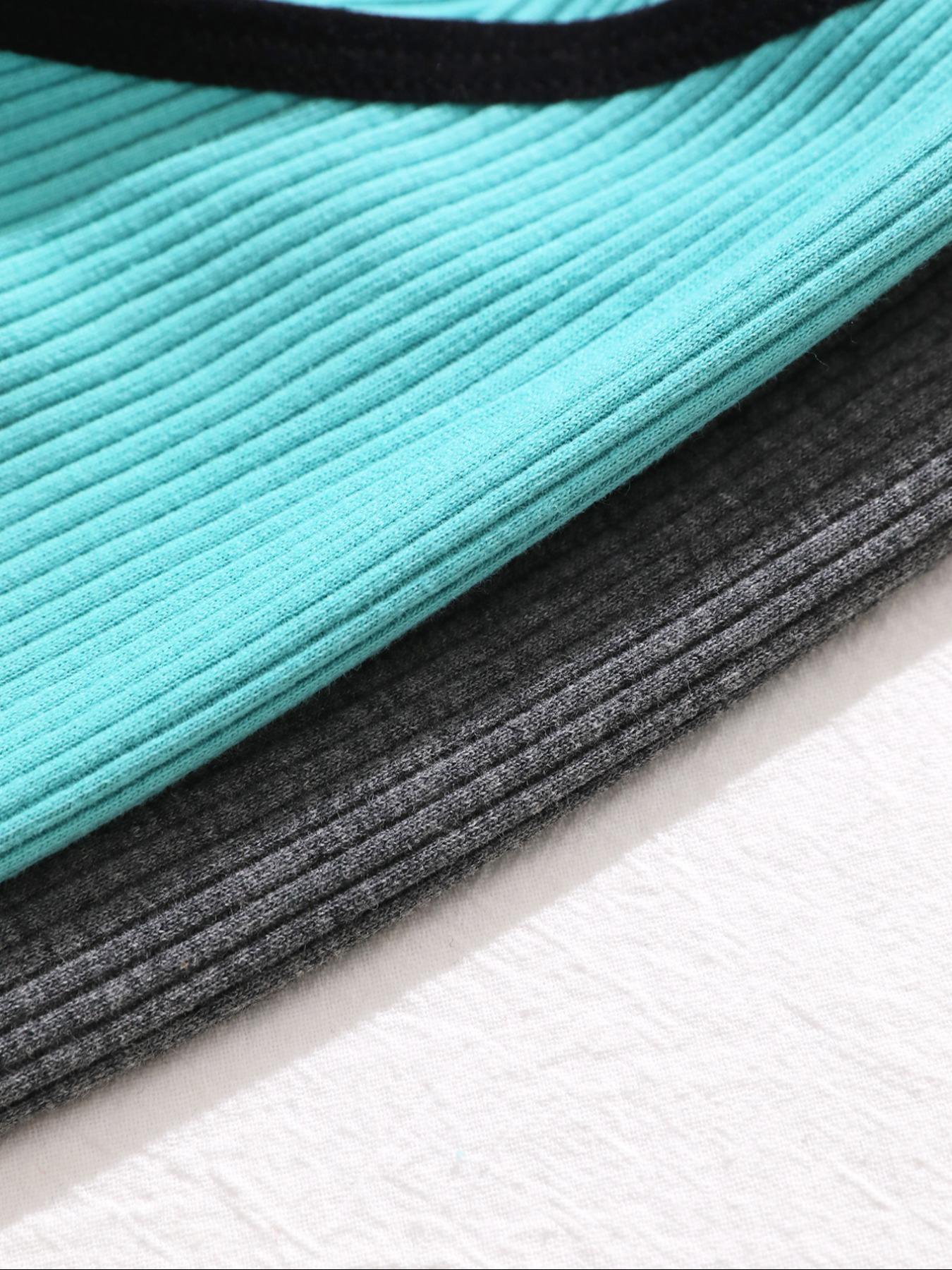 Women's Comfortable Mid-Waist Fashion Underwear Set, 7-Pack Fitted Natural Waist Panties, Casual Plain Design for All Seasons