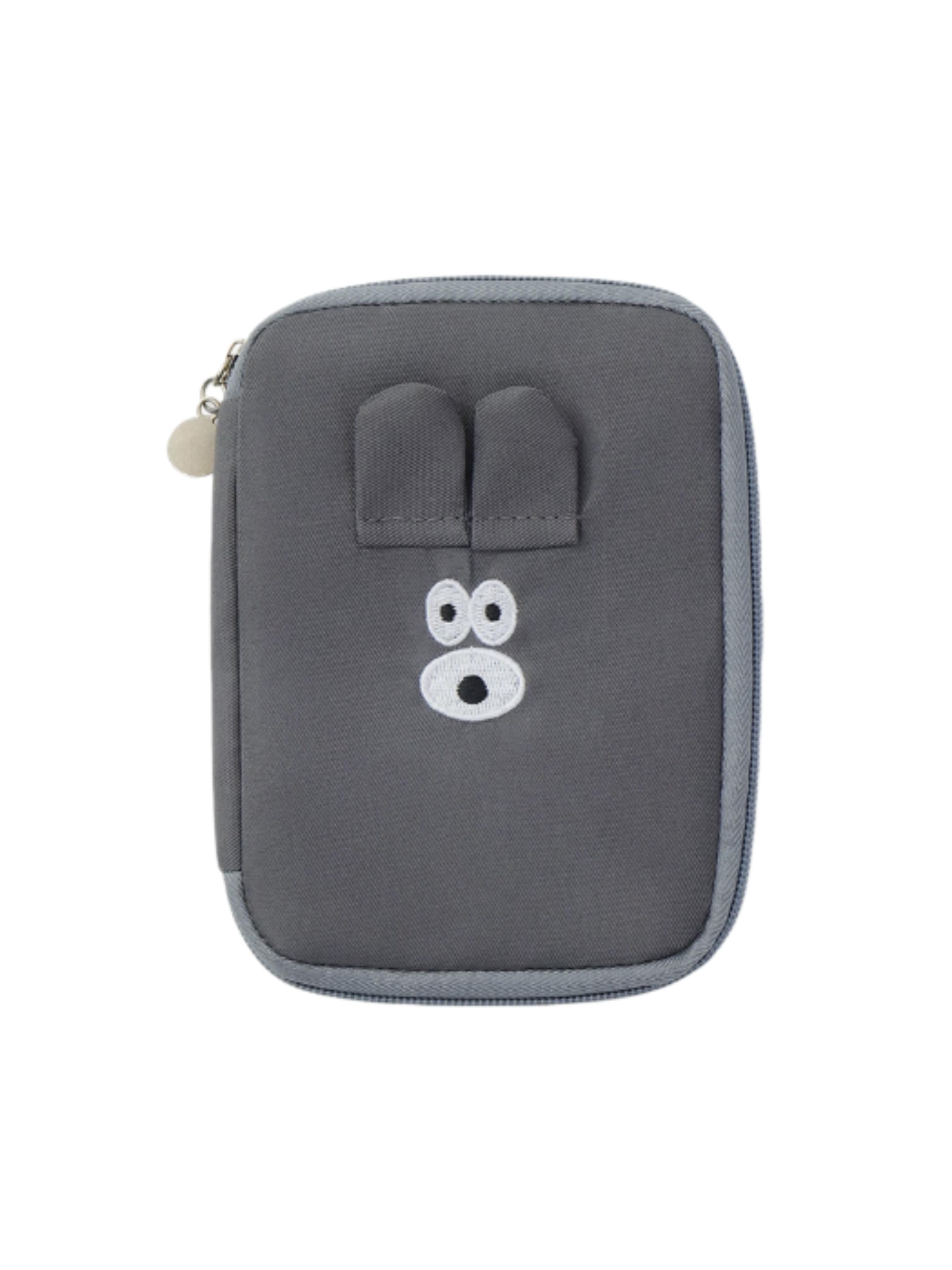 Passport Wallet Multi-Layer Travel Organizer, ID Card Holder, Cash and Coin Pouch, Digital Storage Bag, Essential Travel Accessory