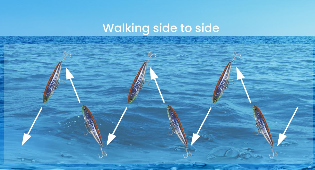 Pristis 3pcs Float Pencil Poppers, Topwater Fishing Lures for Saltwater & Freshwater, Floating Bait with Delicate Coating, Stick Plopper Hooks, Long Cast Walkers for Tuna Perch Striped Bass Trout