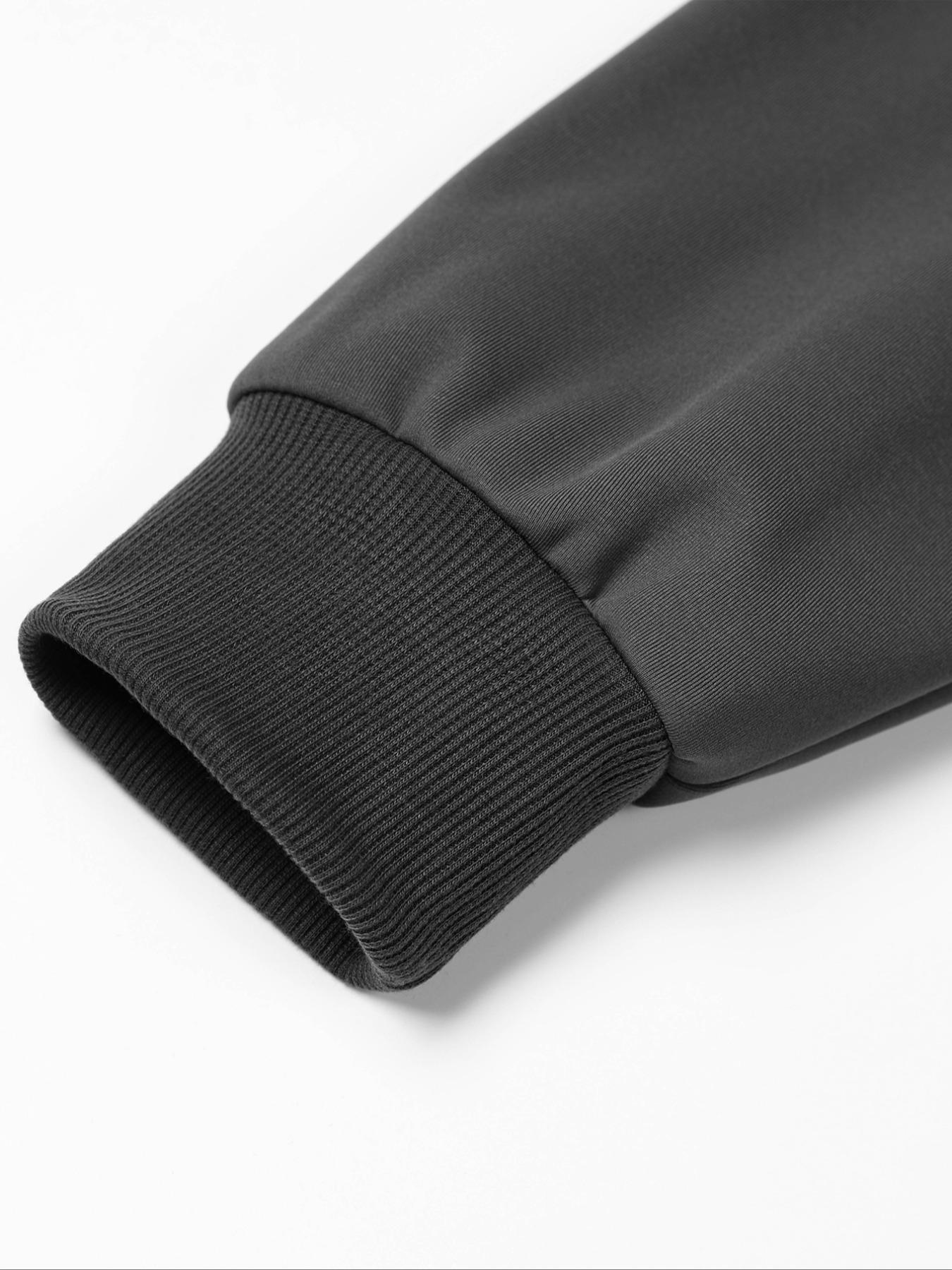 American Vintage Streetwear Hooded Cardigan, Long Sleeve Zip-Up Sweatshirt, Casual Fitted Top, All-Season Comfortable Fashion