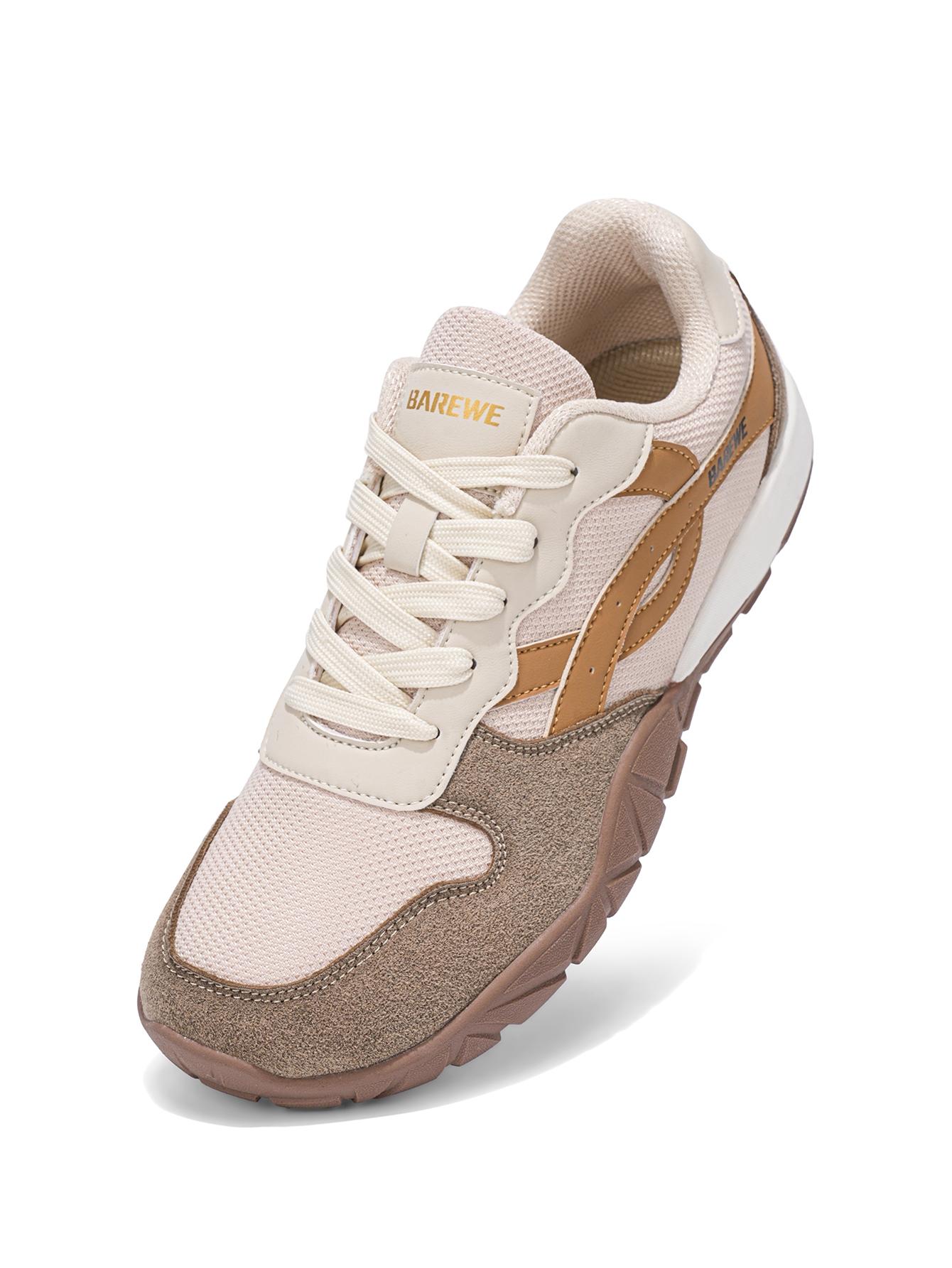 Barewe Wide Toe Box Sneakers for Men & Women, Zero Drop Barefoot Shoes, Lightweight Comfort for Daily Walking