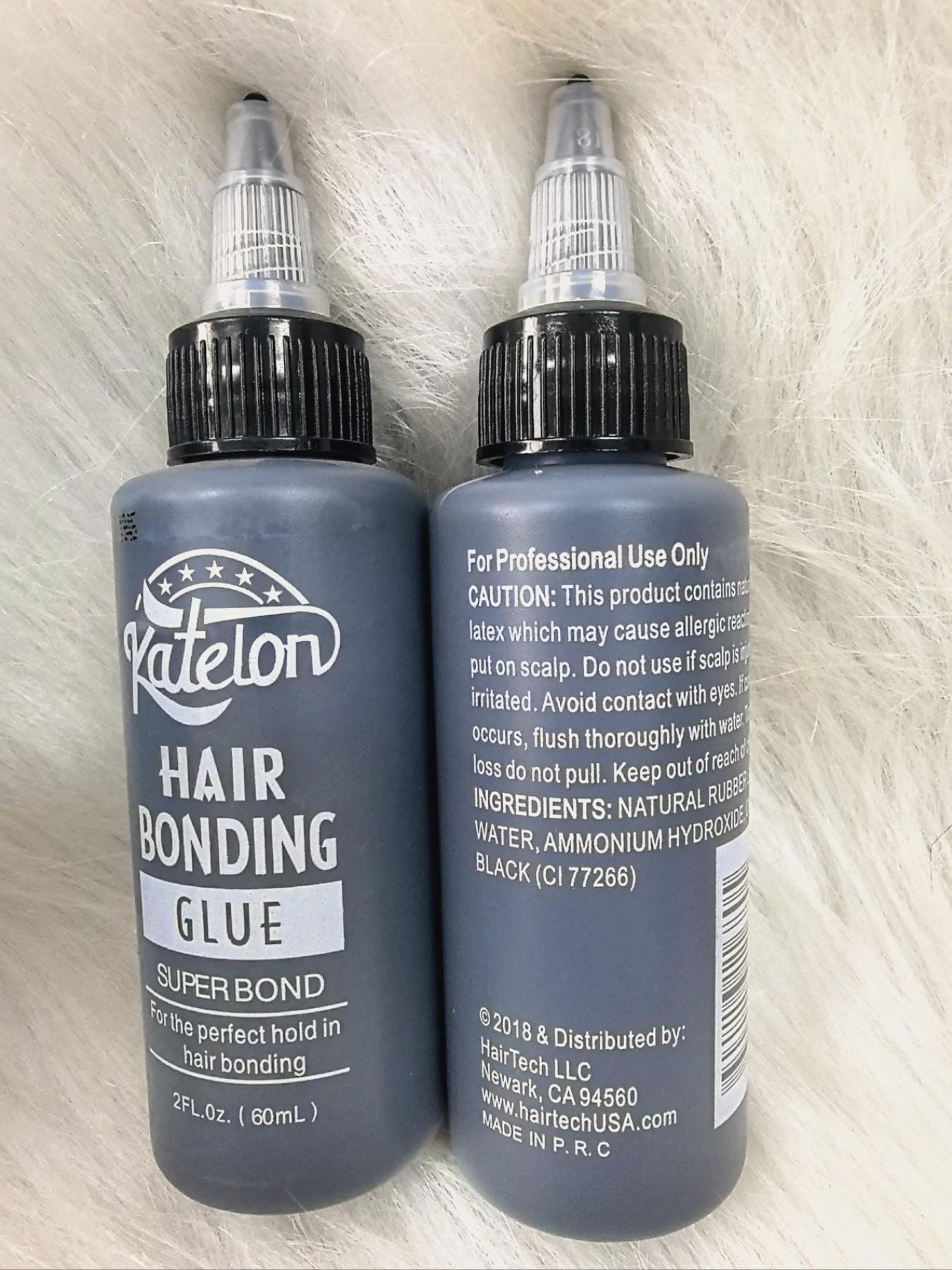 2 Oz 60 ml Black Hair Weft Bonding Glue Hair Weave bond