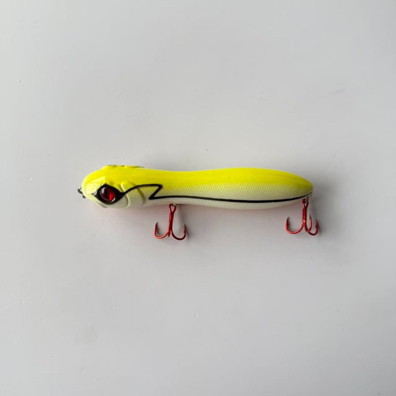 Large brand replica, popular, 1pcs, floating water snakehead pencil lure lure, water surface series word dog pout mouth catfish bait, suitable for freshwater and seawater fishing accessories, fishing gear and supplies