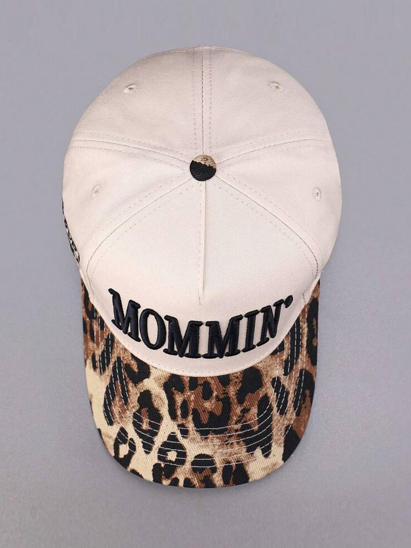1pc Mommin Women's Baseball Cap Adjustable Snapback Cap, Embroidered Mother's Day Gift, Adjustable Canvas Vintage Hat, Perfect Mothers' Day Present for Moms