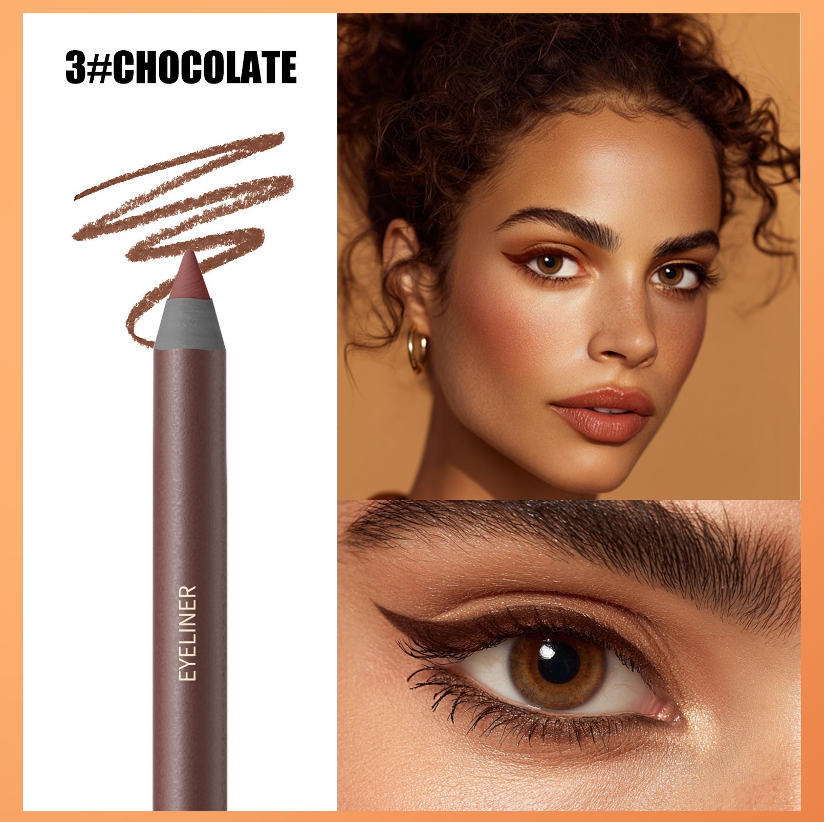 24-hour waterproof eyeliner, retractable eyeliner, smooth eyeliner gel pen