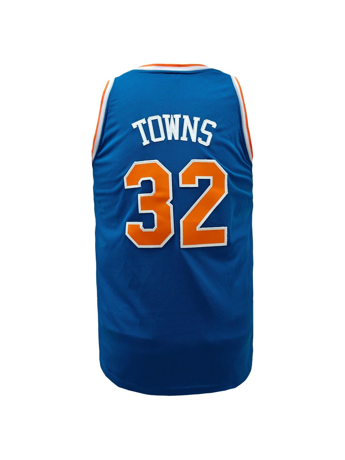 Men Women Retro New York #32 Basketball Jersey Embroidered Mesh Sports Jersey for Basketball Fans Daily Wear