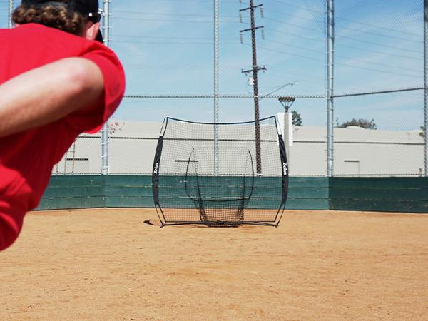 【Jumpstart Sale】ZELUS 7x7ft Baseball Net | Baseball Softball Practice Net with Tee, Baseballs and Carry Bag for Batting Hitting and Pitching,Backyard,all seasons,family sport,gift idea,lawn games,Summer Sports,Outdoorfun Training Equipment