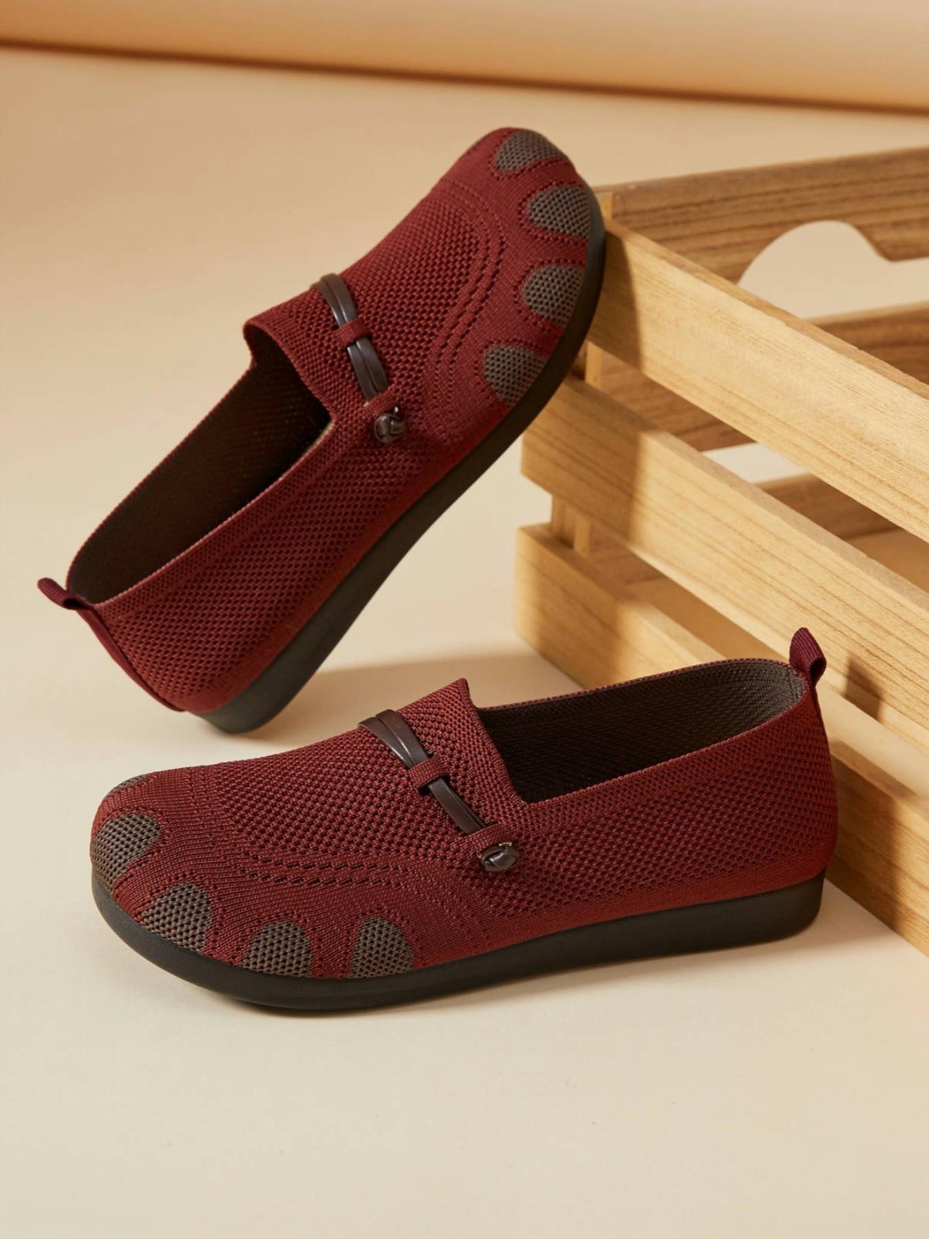 Women's Casual Slip-On Walking Shoes, Comfortable and Stylish, Ideal for Daily Wear, Multi-Functional Footwear for Women