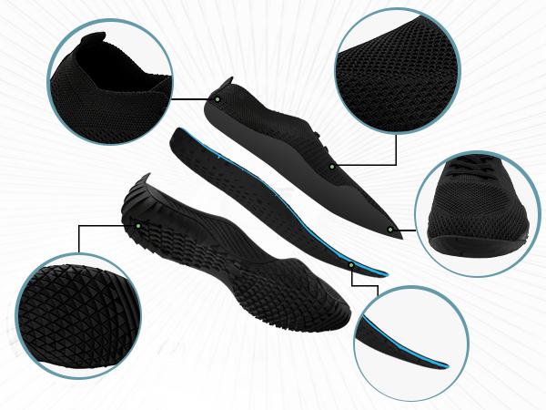 【Leafage】Women's Barefoot Shoes Running ShoesSports Shoes Slippers Lightweight ZeroDrop Sole Breathable Trainers Slip OnTrainers Road Running Shoes SoftWoman's Gift Footwear Mesh Material 【Leafage】Women's Barefoot Shoes Running ShoesSports Shoes Slippers Lightweight ZeroDrop Sole Breathable Trainers Slip OnTrainers Road Running Shoes SoftWoman's Gift Footwear Mesh Material