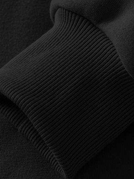 Men's Animal Print Hooded Sweatshirt, Fleece Lined Long Sleeve Pullover, Casual Fall & Winter Fashion, Thick Fabric, Fitted Style