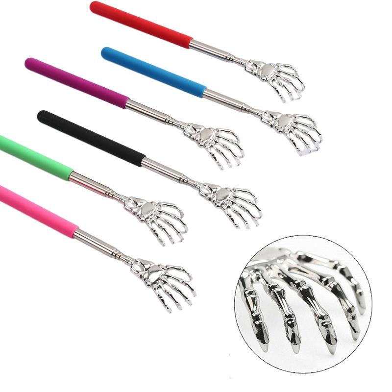 Retractable Back Scratcher, 1 Count Stainless Steel Claw Back Massage Tool with Non-slip Grip, Back Relief Tool for Elderly, Travelers & Office Workers, Body Care