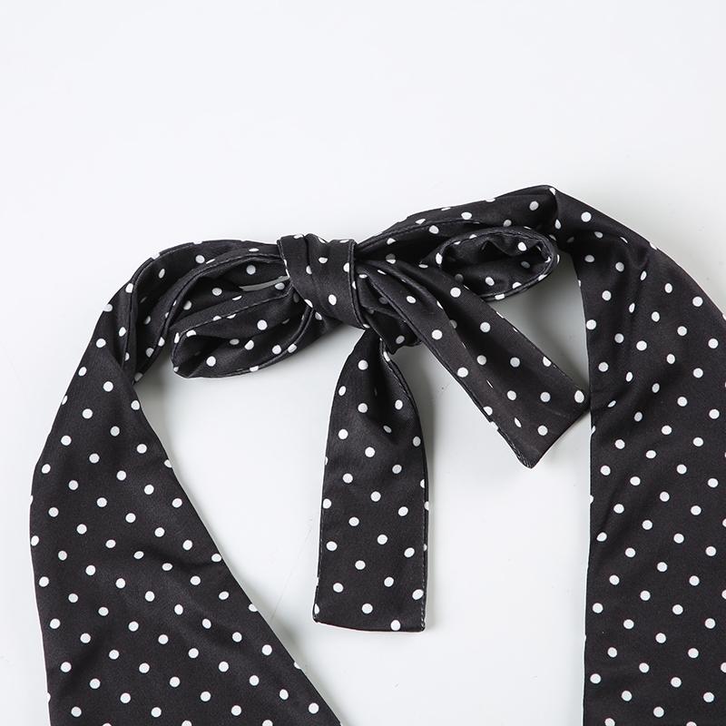 Women's Plain Halter Neck Top, Casual Fitted Sleeveless Top for Summer, Women's Clothing for Daily Wear