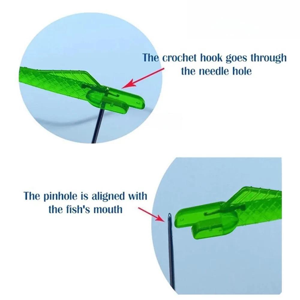 Easy Threading Tool for Sewing Machine: Quick Threader, Anti-Slip Needle Guide for DIY Crafts, Embroidery & Sewing Precision Kit, Elderly-Friendly Hand Sewing Aid, Home Sewing Accessories Set