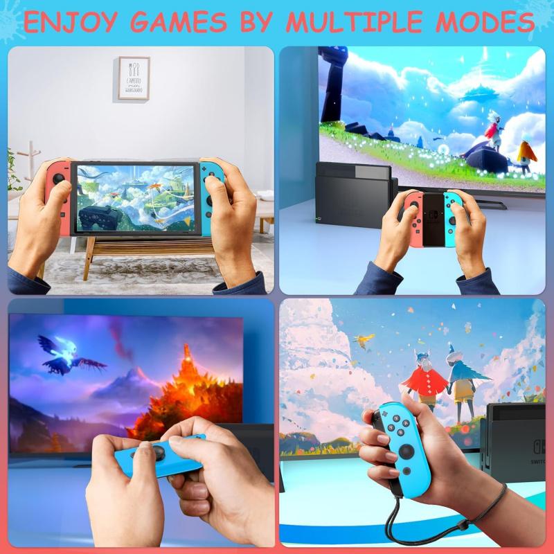 Wireless Controller for Nintendo Switch/switch Lite/oled, Switch Accessories, Dual Vibration Gaming Joystick, Replacement Gamepad Accessory