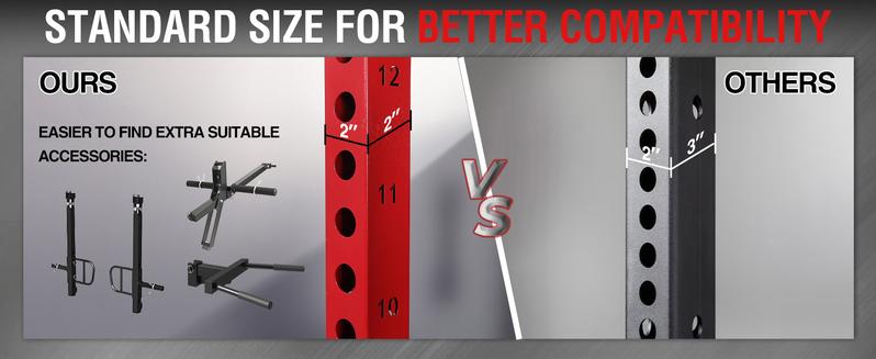 MIKOLO Power Cage, 2000LB Squat Rack, Dual Pulley Cable Crossover System, Multi-function Free Weight Home Gym Workout Machine with AttachmentsMIKOLO MIKOLO Power Cage, 2000LB Squat Rack, Dual Pulley Cable Crossover System, Multi-function Free Weight Home Gym Workout Machine with AttachmentsMIKOLO