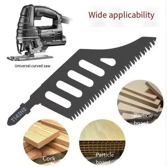 5-Pack T-Handle Jig Saw Blades High Quality Steel for Precision Cutting and Durable Performance
