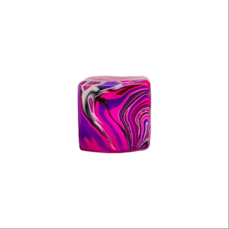 Squishy Stress Relief Toy, Textured Ice Cube Melt-in-Hand Fidget Toy for Anxiety Relief