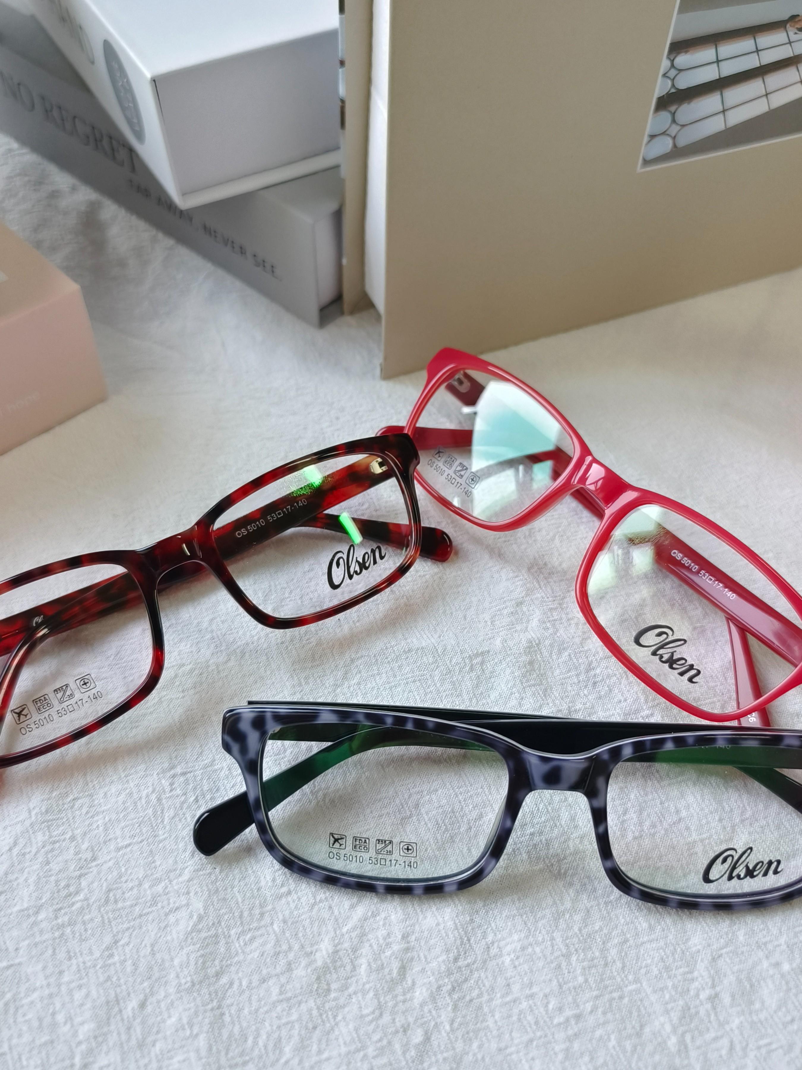 Single-Piece Eyewear Frame, Multiple Colors Available, High-End Round Design, Anti-Slip Comfortable Wear, Essential Office Commute Accessory