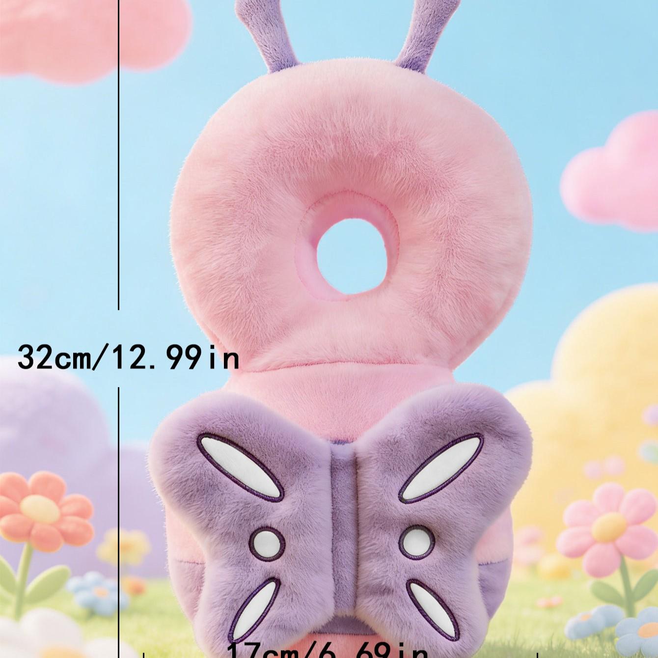 Baby Head Protection Backpack, Adjustable Safety Pillow for Walking and Crawling, Christmas-Themed Walker Protective Pad