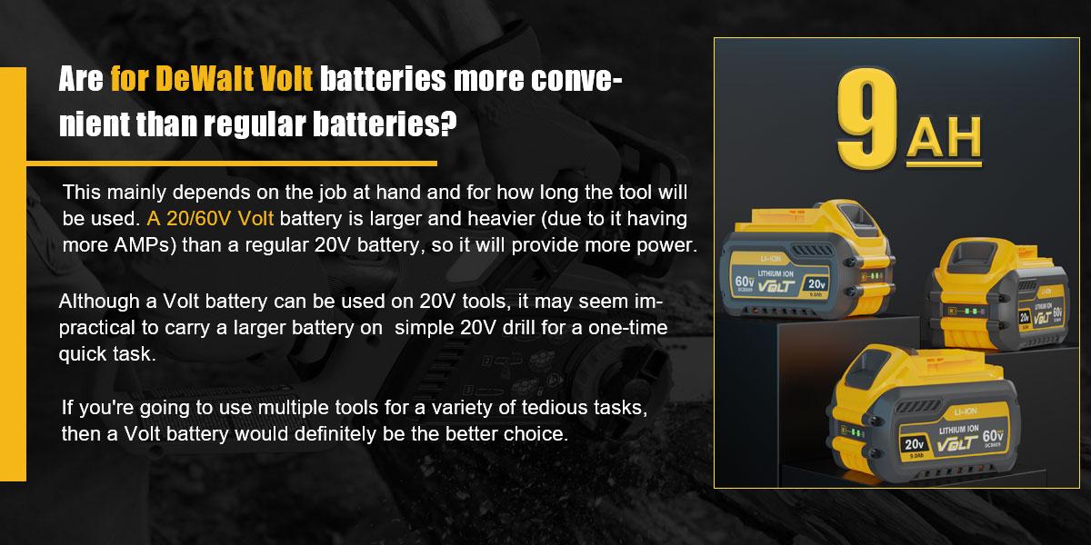 Outdoorfun 9.0Ah Compatible Replacement for Dewalt 20V 60V Flexvolt Battery Lithium with DCB609 DCB612 DCB200 DCB201 DCB203 DCB204 DCB206 DCB207 DCB209 Heavy Duty Power Tools
