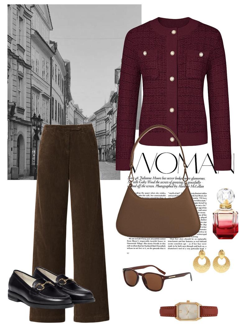 GRACE KARIN Womens Open Front Button Down Long Sleeve Texture Knit Cardigan Sweaters with Pockets GRACE KARIN Womens Open Front Button Down Long Sleeve Texture Knit Cardigan Sweaters with Pockets