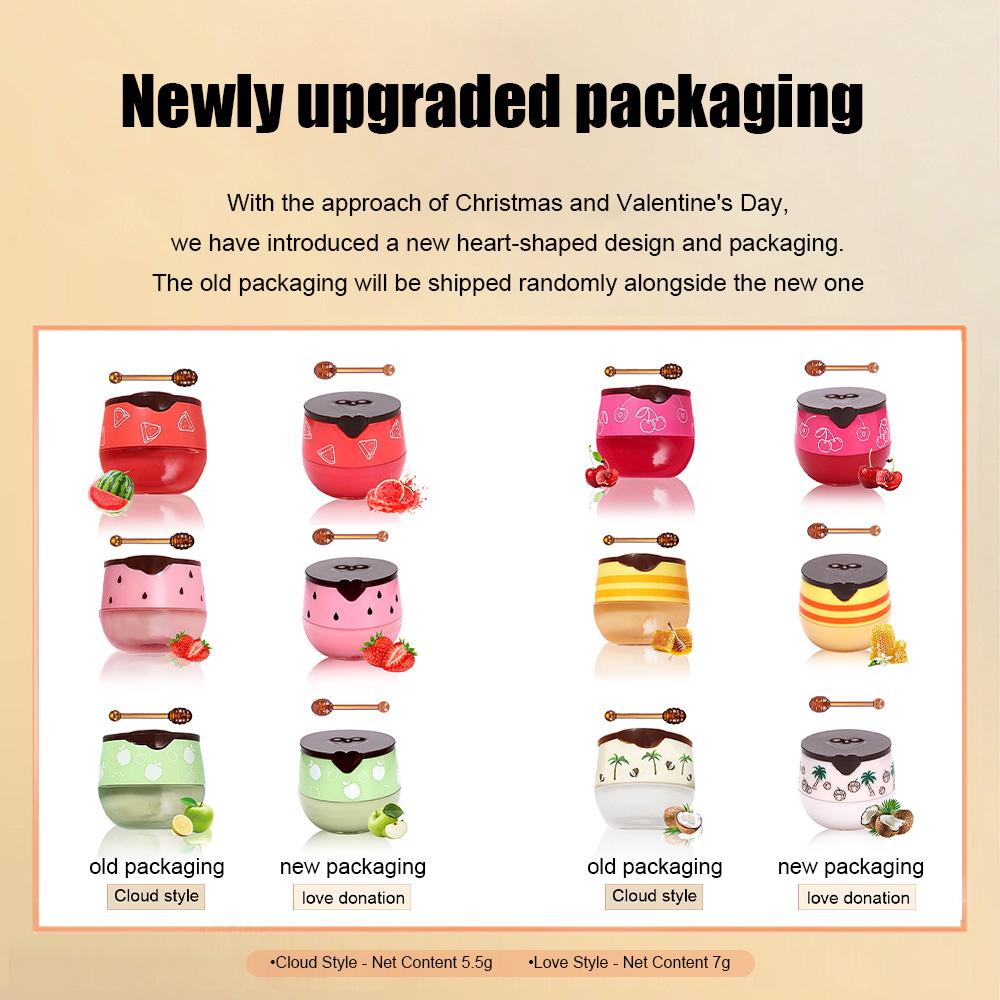 2-Pack Lip Balm Set for Men & Women, Long-Lasting Moisturizing Hydrating Lip Care Base with Fruit Flavor, Ideal for Sports & Daily Use