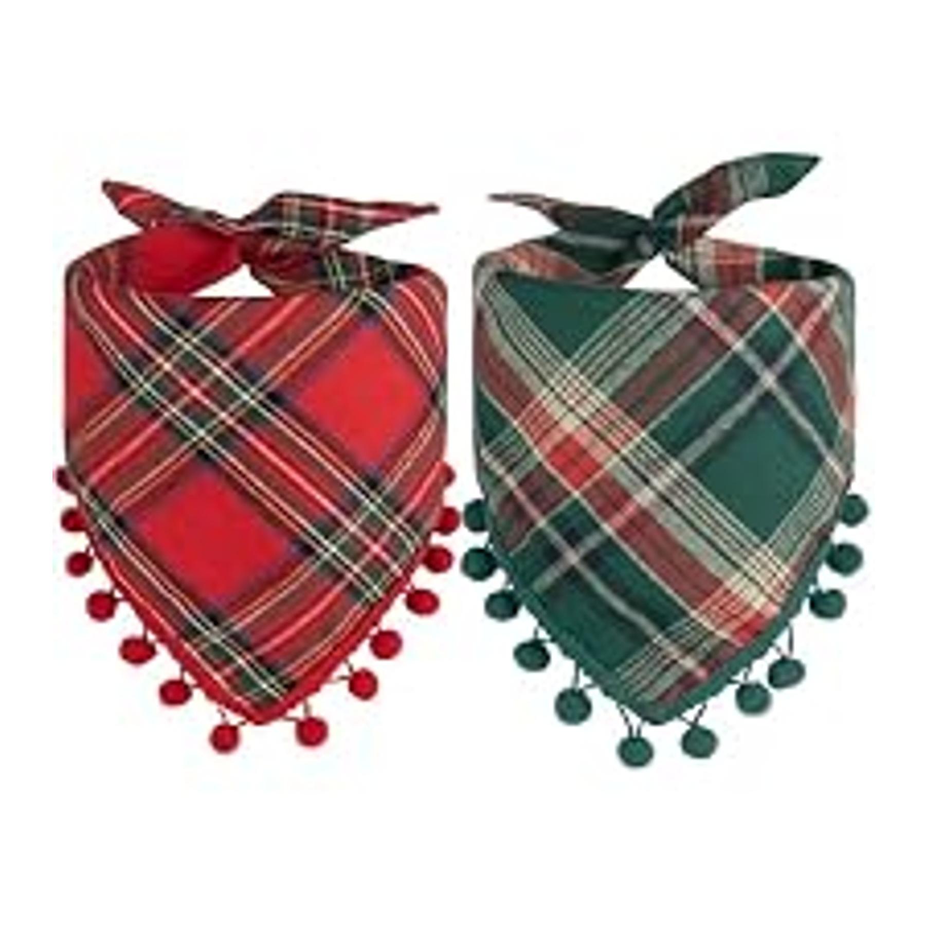 Fun Cotton Double-Sided Dog Birthday Party Supplies Set - Bandanas, Numbered Hat, Flag, Balloon, Photo-Ready Pet Outfit, Canine Dressing Up Gifts (27.5x18.1x18.1 inch Set, 3inch(Diameter)x4.4inch(Height) Components, Multi-Size for Small/Medium/Large Pets)