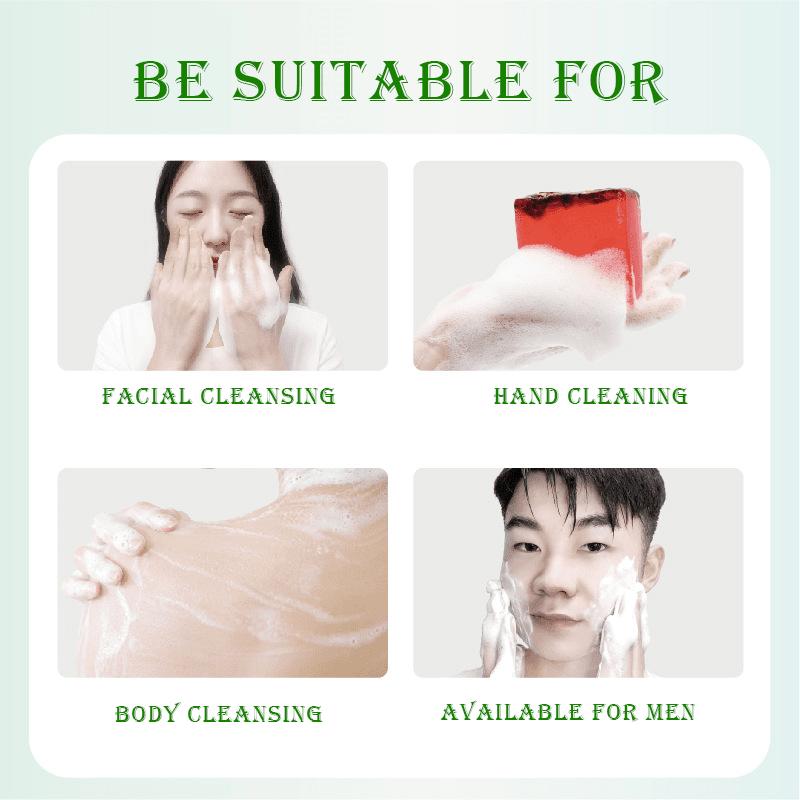 BISUTANG Skin Repair XXXXL Turmeric Soap Bar Cut-Your-Own Jumbo Block Turmeric Rose Lavender Options Natural Plant-Based Formula Body Wash Calming Cleansing Cleanser