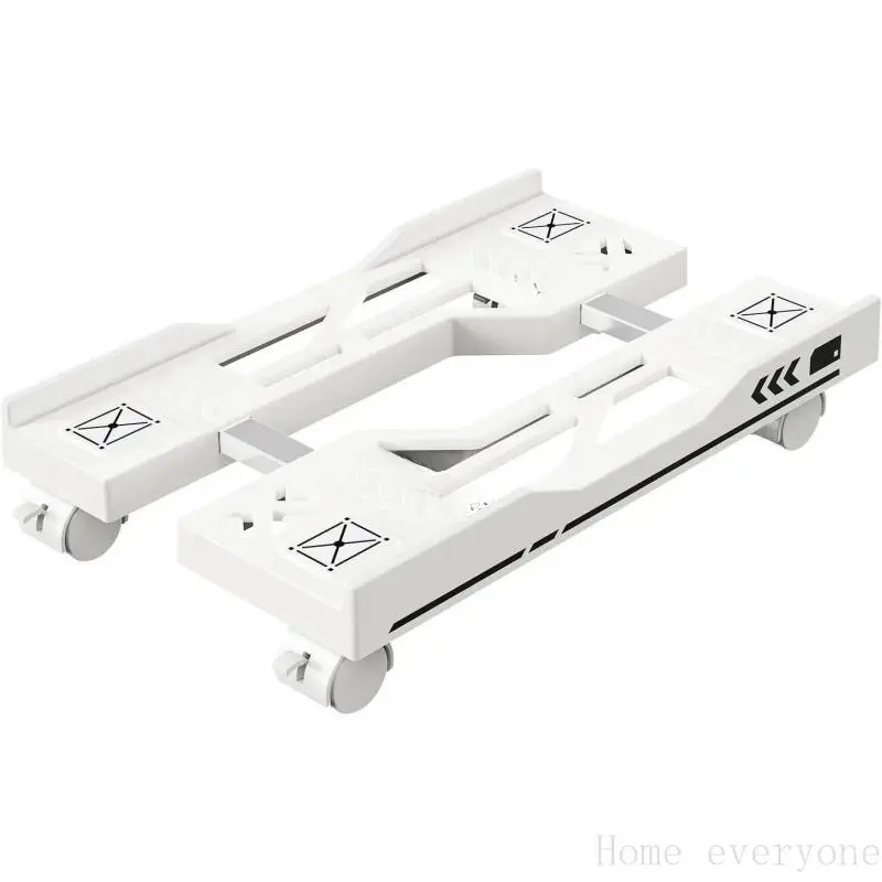 Adjustable Computer Tower Stand, Mobile PC Stand for Floor with 4 Locking Caster Wheels Fits  PC, Under Desk CPU Holder for Office, Gamers and Students (White)Home everyone